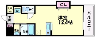 パストラーレ江坂の物件間取画像